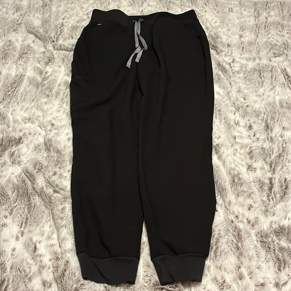Figs Scrub Joggers (Large) Black
